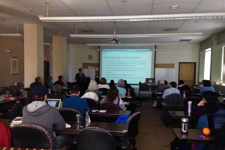Dr. Tian gives speech at Harvard Medical School